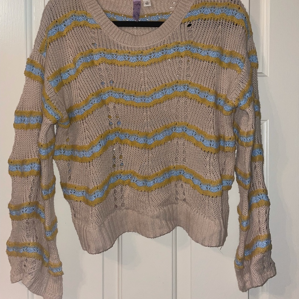 Lightweight Bell Sleeve Sweater